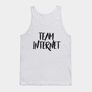 Team internet Tank Top